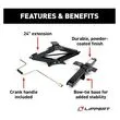 24" STABILIZER JACK 2PER KIT